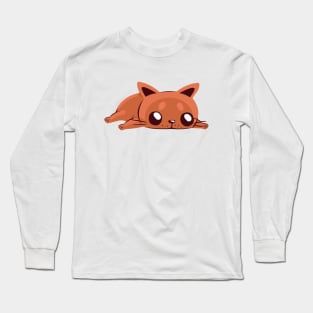 Cat Sleepy Long Sleeve T-Shirt